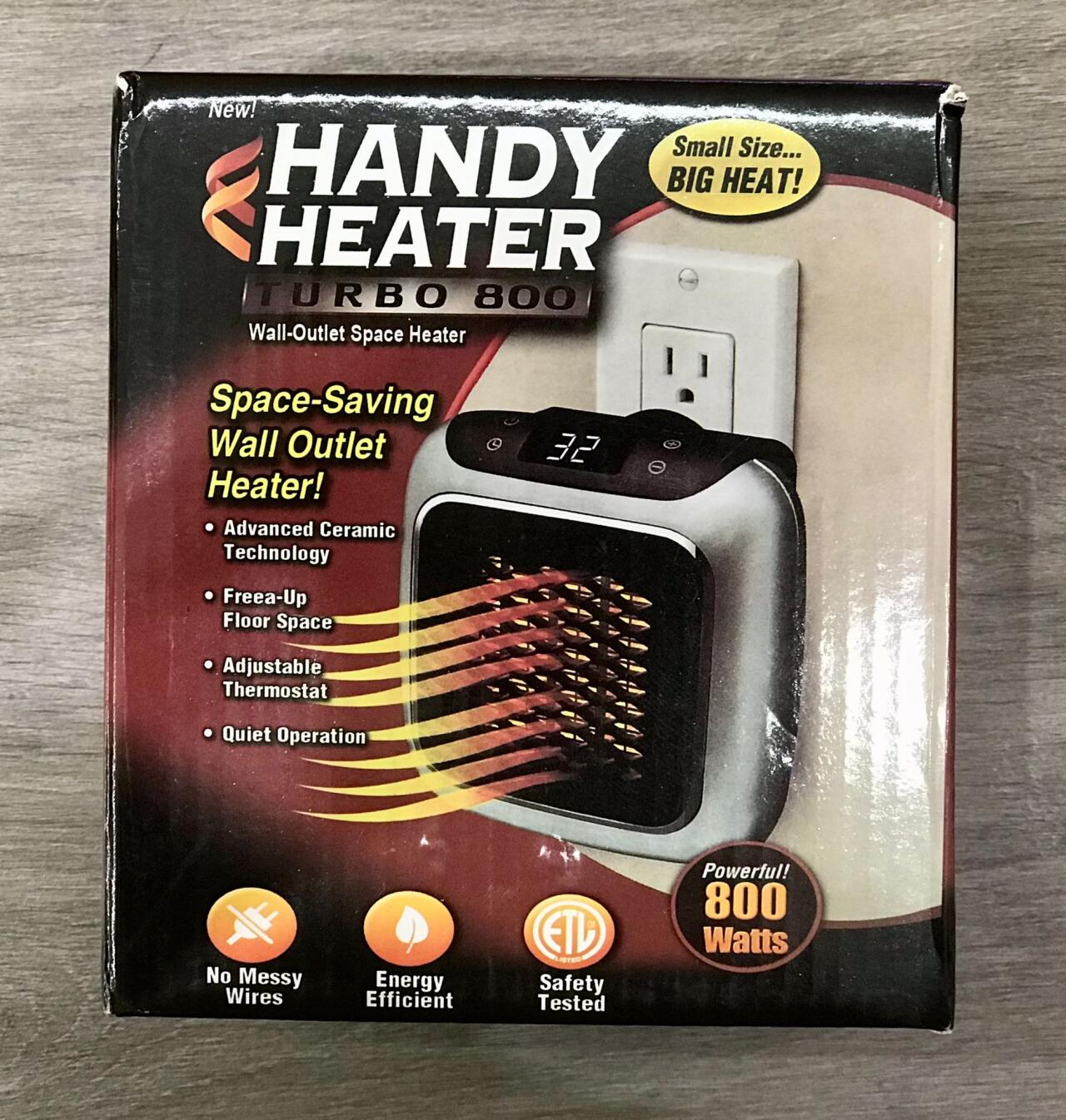 Calefactor Portátil 800W