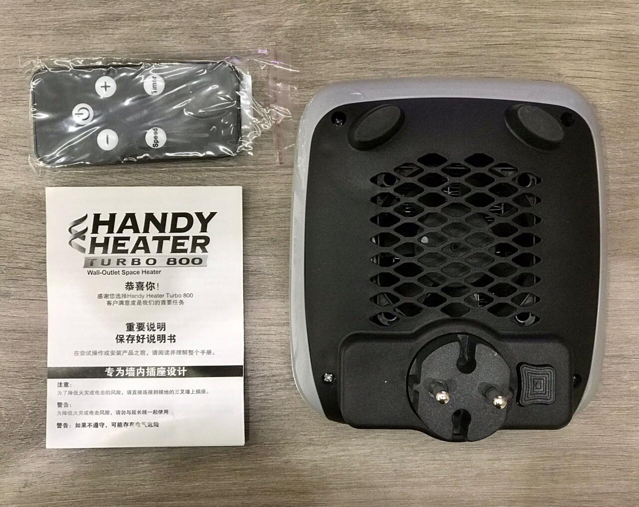 Calefactor Portátil 800W