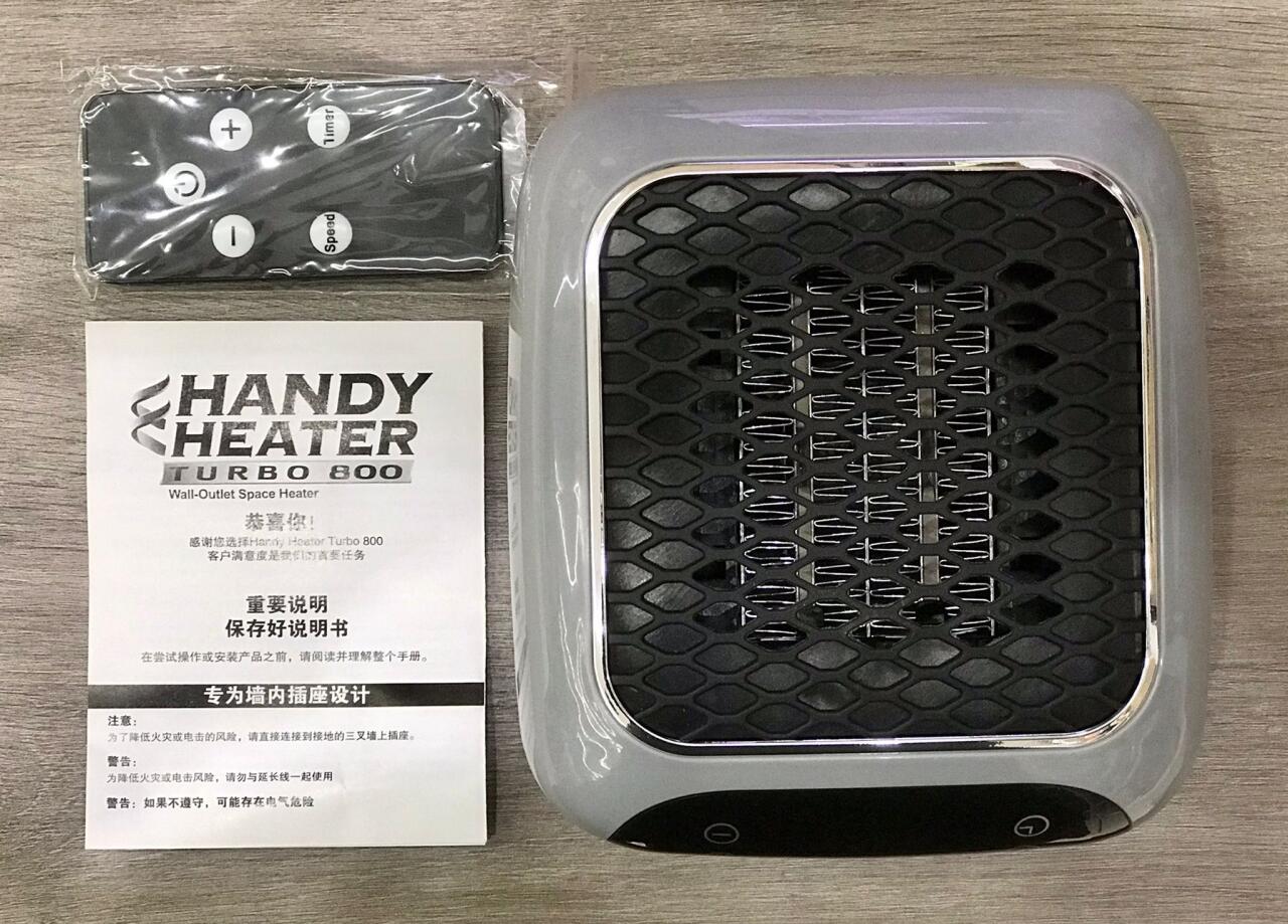 Calefactor Portátil 800W