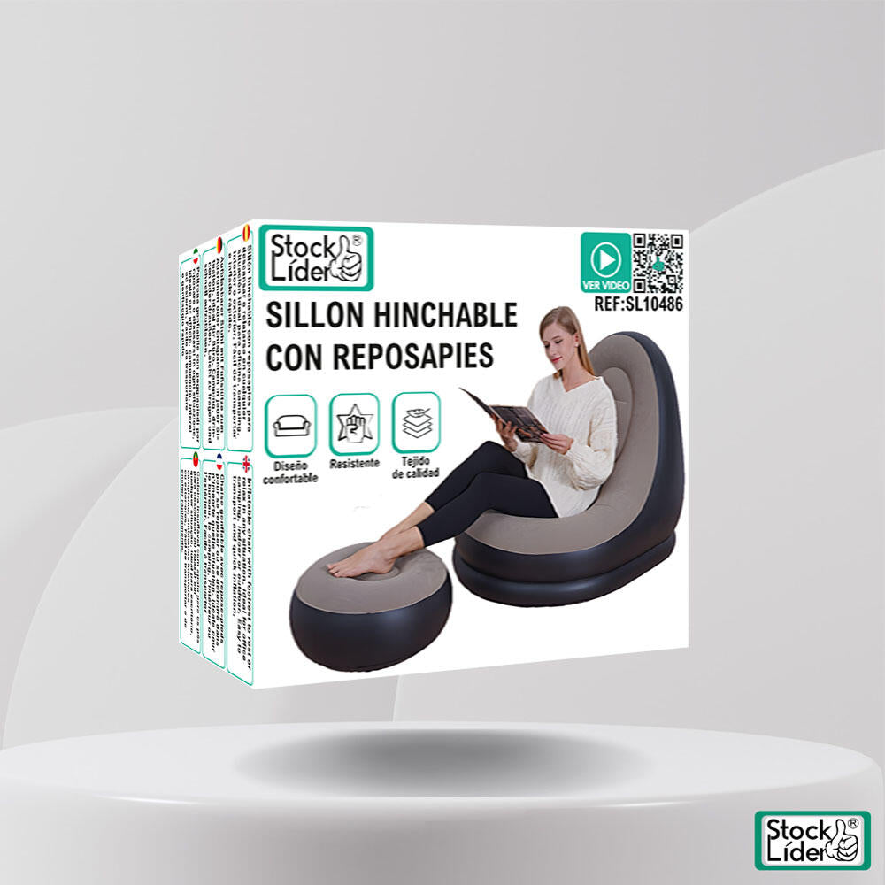 SILLON HINCHABLE CON REPOSAPIE