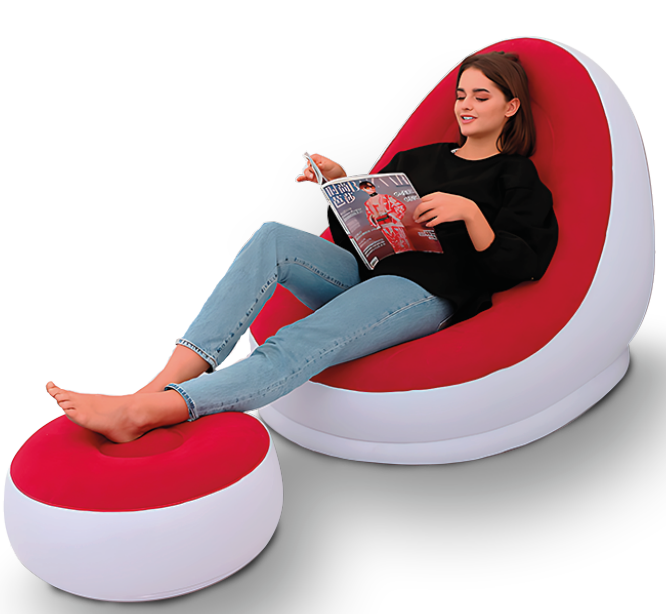 SILLON HINCHABLE CON REPOSAPIE