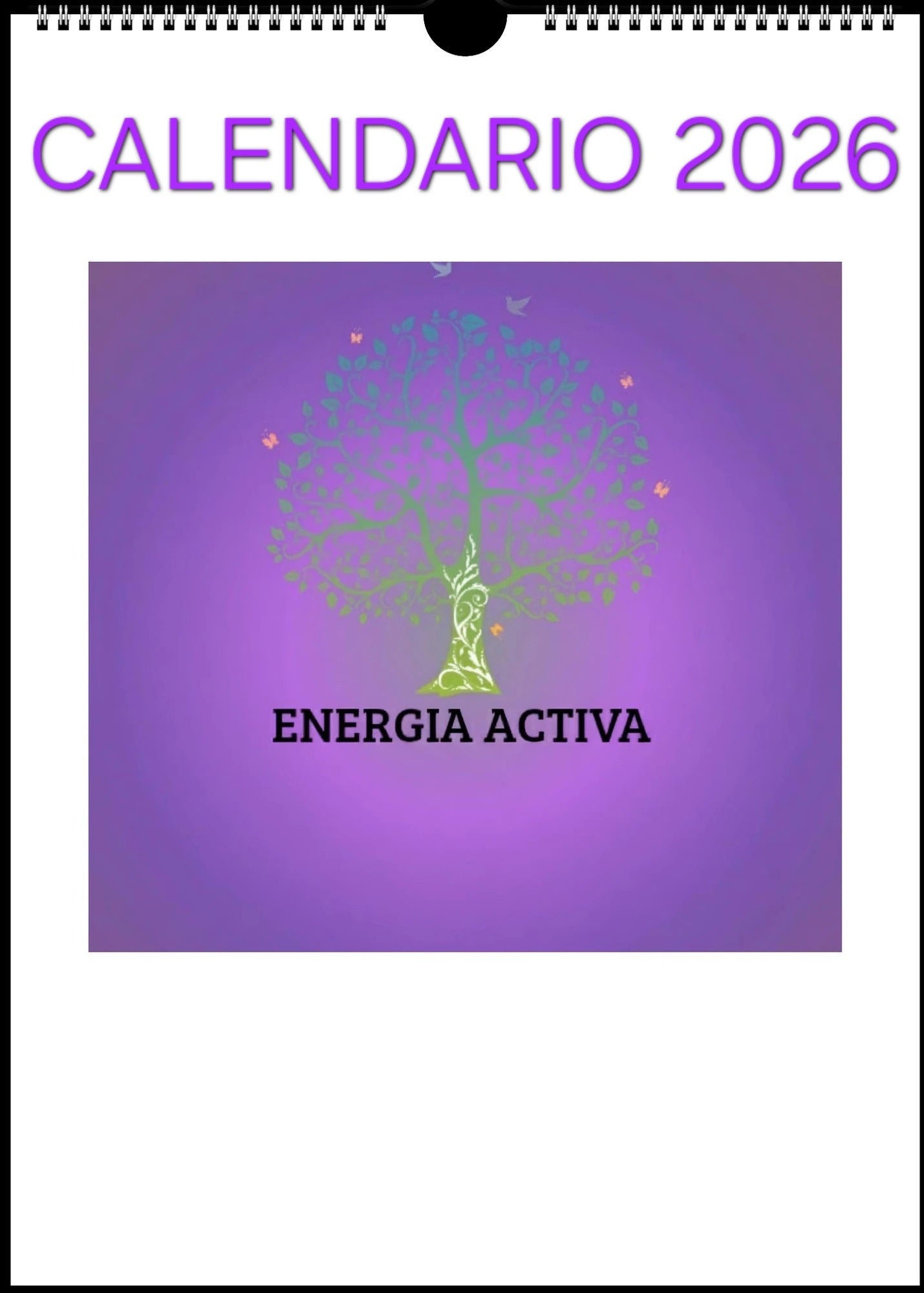 CALENDARIO DE PARED PERSONALIZADO 2026 (UE y resto del mundo)