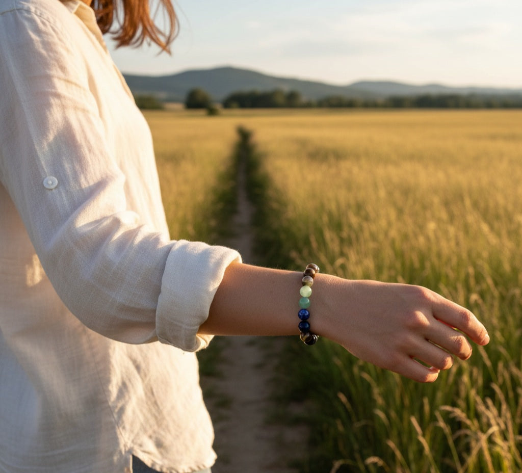 Pulseras de chakras - 21 piedras