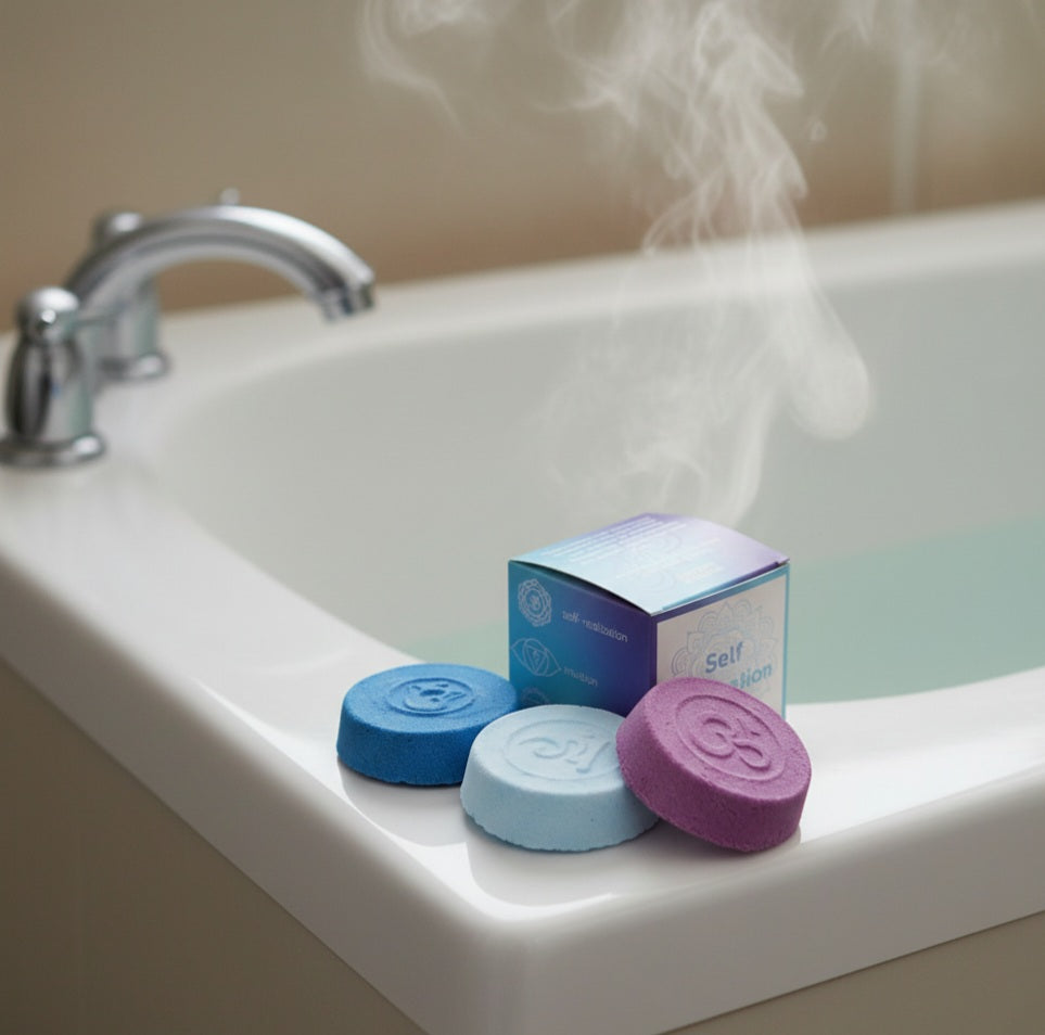Bombas de baño Chakra - Caja pequeña - Autorrealizacion